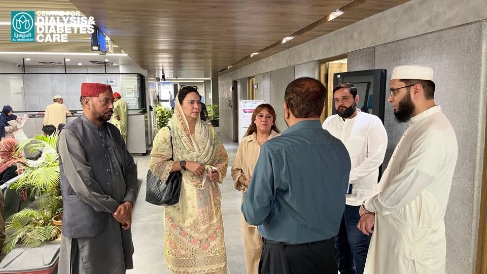 Aga Khan Doctors Visit Al Maisarah Centre